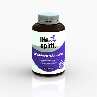 Výživový doplnok Life Spirit Serrapeptase SOD kapsuly 90 ks