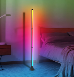 BOT Active múdra stojaca LED lampa s hudobným módom AC4 147 cm WiFi RGB