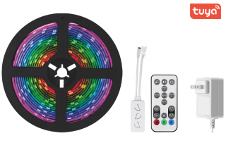 BOT Smart LED pásik WLED3 hravý, RGB, 5 m