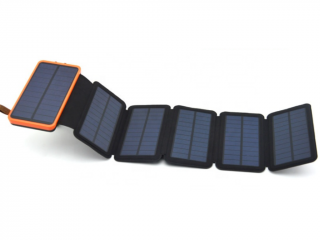 BOT Solárna powerbanka SP1 6 panelov 20000mAh Barva: Černá