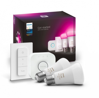 Philips Hue sada Bridge + 2x WACA LED žiarovka + ovládač