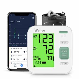 TOP Inteligentný Tlakomer/ Tonometer/ Merač krvného tlaku a srdcového tepu