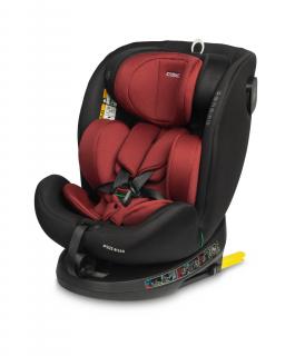 Autosedačka CARETERO Commo + ISOFIX I-size burgundy(40-150cm) (40-150 CM I-SIZE)