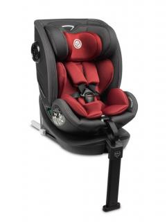 Autosedačka CARETERO Fortis + ISOFIX I-size burgundy (40-150cm) (40-150 CM I-SIZE so stabilizačnou nohou  v cene!)