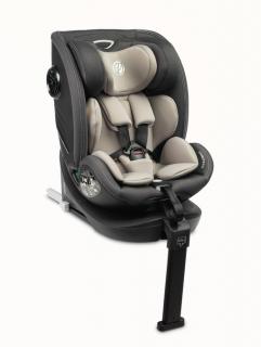 Autosedačka CARETERO Fortis + ISOFIX I-size grey (40-150cm) (40-150 CM I-SIZE so stabilizačnou nohou  v cene!)