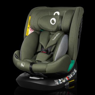 Autosedačka Lionelo Bastiaan one ISOFIX+ I-SIZE Green olive (40-150cm) ((40-150cm) green olive)