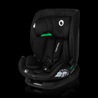 Autosedačka Lionelo LAVENDER ISOFIX+I-SIZE (76-150cm) black carbon