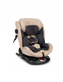 Autosedačka MoMi EMI ISOFIX+I-SIZE béžová (40-150cm) (I-SIZE a ISOFIX)