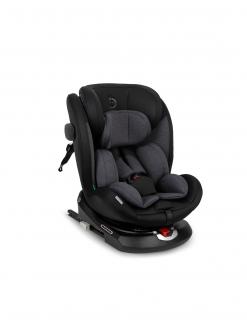 Autosedačka MoMi EMI ISOFIX+I-SIZE čierna (40-150cm) (I-SIZE a ISOFIX)