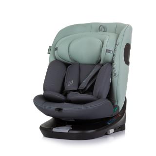 Chipolino Autosedačka MOTION pastel green- otočná ISOFIX+I-SIZE (40-150 cm)