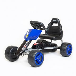 Detská šlapacia motokára Go-kart Baby Mix Speedy modrá (BABY MIX)