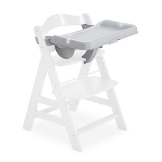 Hauck Alpha Tray pultík k stoličke sivý / grey (jedálenský pultík ku stoličke Alpha)