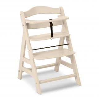 HAUCK Alpha+ Vanilla drevená stolička na kŕmenie (Rastúca drevená stolička vanilka)