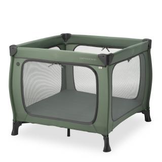 Hauck Sleep N Play SQ SET ohrádka / cestovná postieľka + matrac dark green (komfotný matrac v cene produktu)