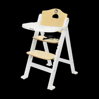 Lionelo Floris rastúca stolička 3v1 biela (Stolička na kŕmenie )
