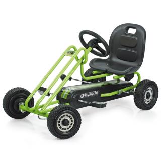 Šlapacia motokára HAUCK  Lightning - Green (Šlapacie autíčko pre deti green / zelené)