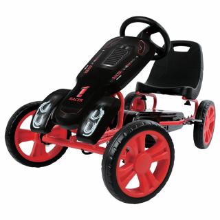 Šlapacia motokára HAUCK Racer red (Šlapacie autíčko Racer red)