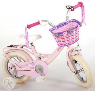 Volare - Detský bicykel Ashley 12" - ružový (Dievčenský detský bicykel )