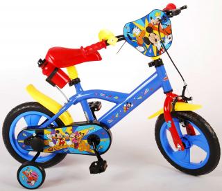 Volare - Detský bicykel Mickey 12" - modrý (Detský bicykel Mickey, plné EVA kolieska)