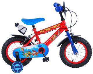 Volare Detský bicykel, Paw patrol 12", 2x ručná brzda + flaša (2x ručná brzda + flaša)