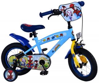 Volare - Detský bicykel Spidey Kids 12" modrý CB (chlapčenský, spiderman )