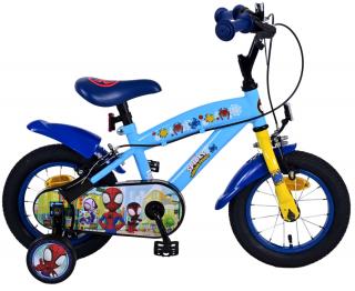 Volare - Detský bicykel Spidey Kids 12" modrý FW (chlapčenský, spiderman )