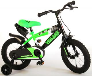 Volare - Detský bicykel Sportivo Neon Green Black 14" (chlapčenský)