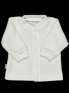 kabátek bílý, velikost: 56
