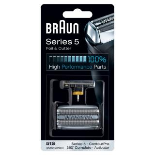 Braun Series 5 Combipack 51S náhradný holiaci blok a planžeta strieborná
