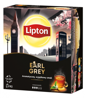 Lipton Earl Grey 92 vrecúšok x 1,5g  + AKCIA 2+1 ZADARMO