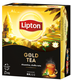 Lipton Gold 92 vrecúšok x 1,5g  + AKCIA 2+1 ZADARMO