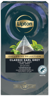 Lipton Pyramída Earl Grey 25 vrecúšok x 1,8 g  + AKCIA 2+1 ZADARMO