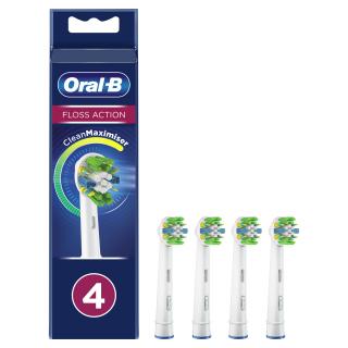 Oral-B EB 25-4 Floss Action náhradné hlavice s Technológiou CleanMaximiser, 4 ks