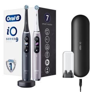 Oral-B iO Series 9 DUO Black/Rose elektrický zubní kartáček