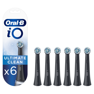 Oral-B iO Ultimate Clean Black 6 ks