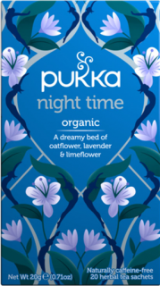 Pukka Night Time BIO 20 vrecúšok  + AKCIA 2+1 ZADARMO