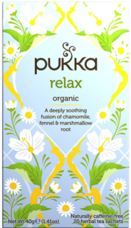 Pukka Relax BIO 20 vrecúšok  + AKCIA 2+1 ZADARMO