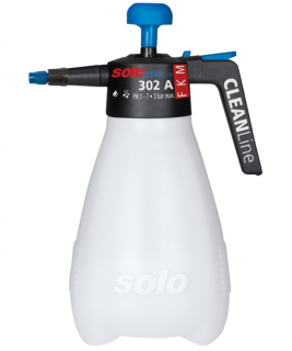 Ručný tlakový postrekovač čistiaci Solo 302 A s objemom 2,0 l