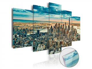 Obraz na skle - NY: Dream City [Glass] (Obraz na akrylátovém skle)