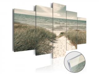 Obraz na skle - Quiet Beach [Glass] (Obraz na akrylátovém skle)