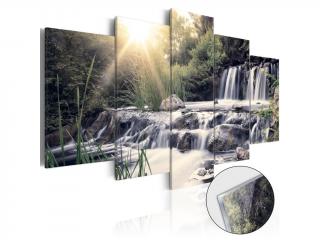 Obraz na skle - Waterfall of Dreams [Glass] (Obraz na akrylátovém skle)