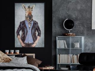 Plagát v ráme-Animal Alter Ego: Zebra (Plagát v čiernom ráme)