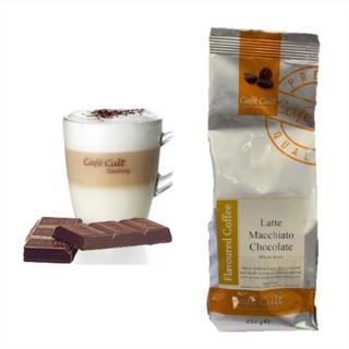 Café Cult Latte Macchiato Chocolate, 250 g zrnková káva, zľava 50%
