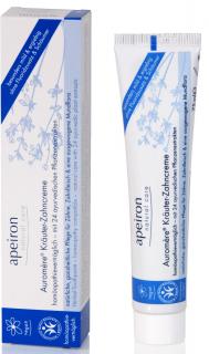Apeiron prírodná bylinná homeopatická zubná pasta bez mentolu 75 ml