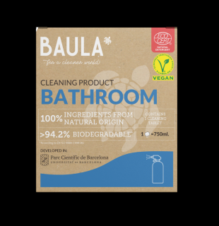 Baula ekologický čistiaci prostriedok do kúpeľne v tabletách 5 g. na 750 ml čistiaceho prípravku