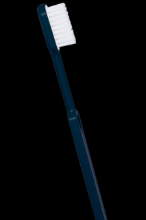 Caliquo zubná kefka z bioplastu s vymeniteľnou hlavicou námornícka modrá medium