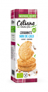 Celiane bezlepkové krehké kokosové sušienky 150g.