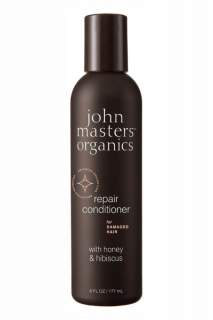 John  Masters Organic obnovujúci kondicionér pre poškodené vlasy s medom a ibiškom 177 ml