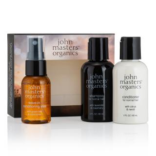 John Masters Organics Cestovný set pre normálne vlasy