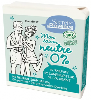 Secrets de Provence prírodné mydlo bez parfemácie 100 g.
